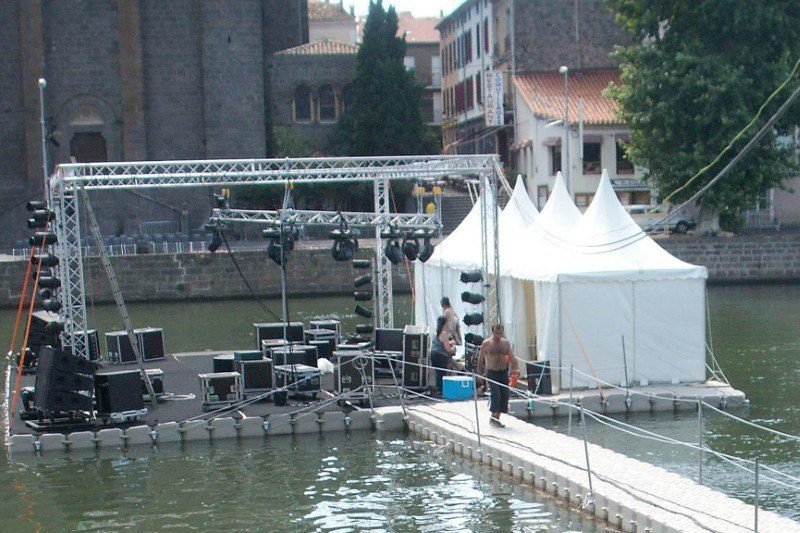 Special Event Floating Platform