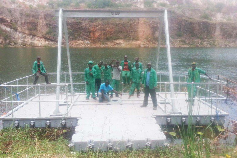 Industrial Floating Dock